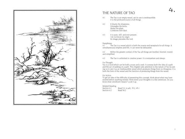 A New Approach to the Tao Te Ching Chapter 4 photo