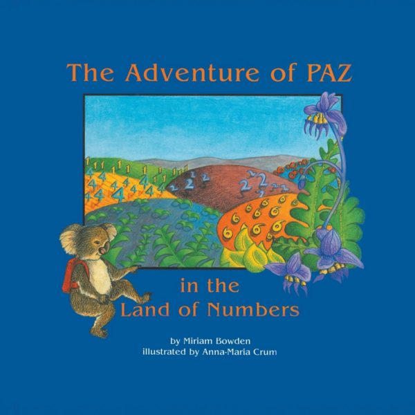 The Adventures of Paz in the Land of Numbers book cover photo