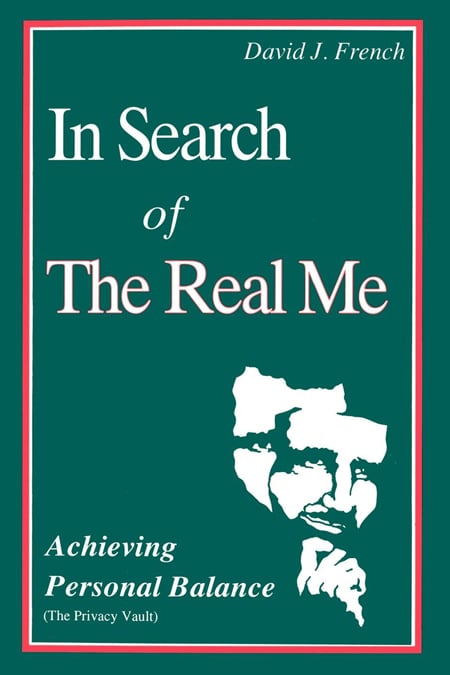 In Search of the Real Me Achieving Personal Balance Book Cover photo
