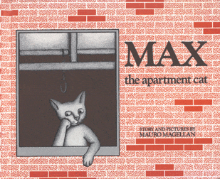 Max the Apartment Cat book cover photo