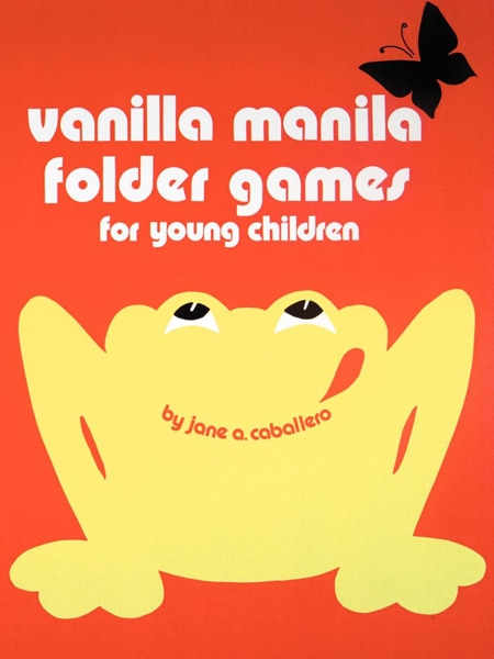 Vanilla Manila Folder Games For Young Children Book Cover photo