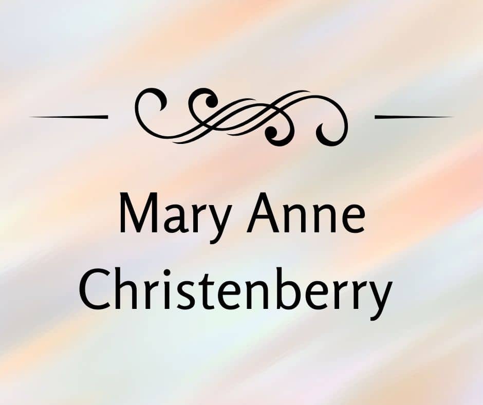 Mary Anne Christenberry Photo