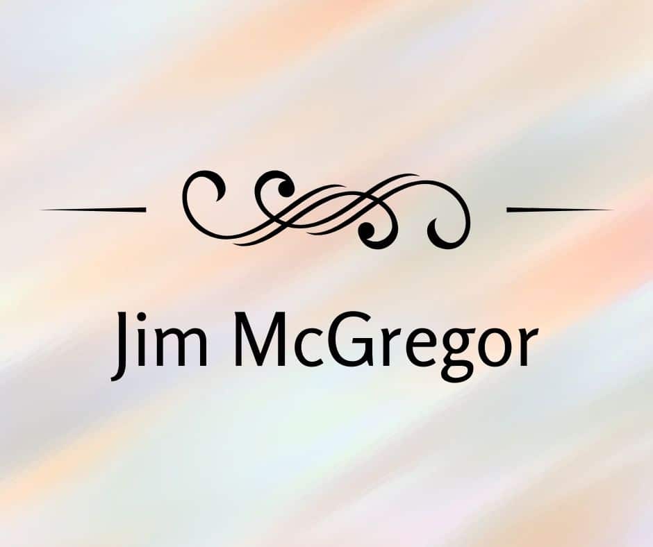 Jim McGregor photo