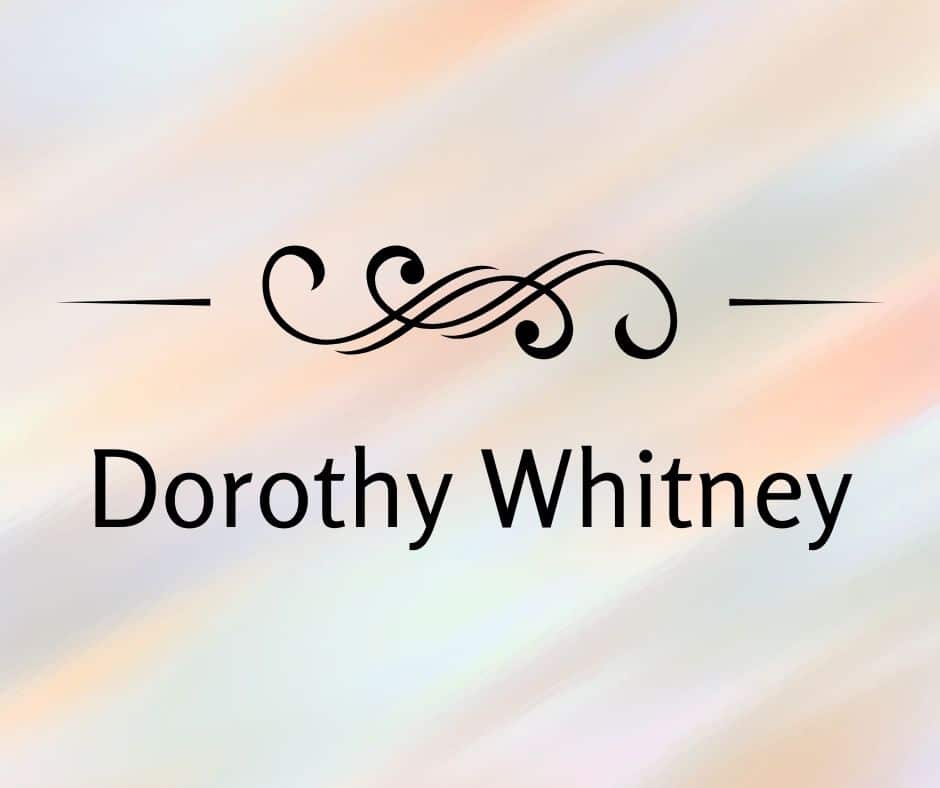 Dorothy Whitney Picture