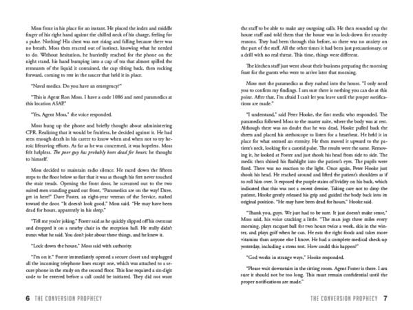 The Conversion Prophecy Pages 6-7 Look Inside Photo